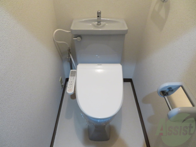 トイレ　幸福を呼ぶと言われているトイレ。とても綺麗です。