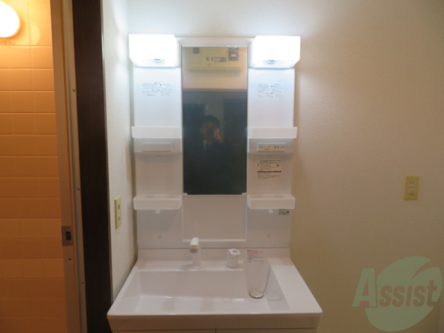 洗面設備　独立洗面台もございます。とても綺麗でした。