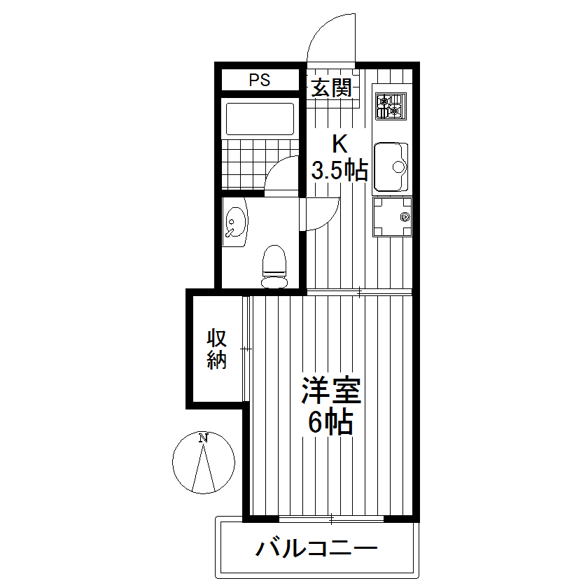グラスハウスの間取り