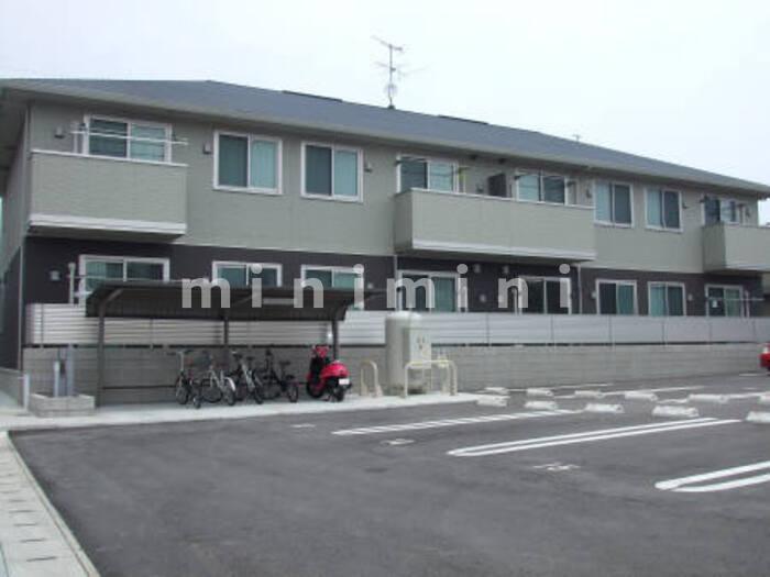 熊本県熊本市北区清水東町の賃貸アパートの外観