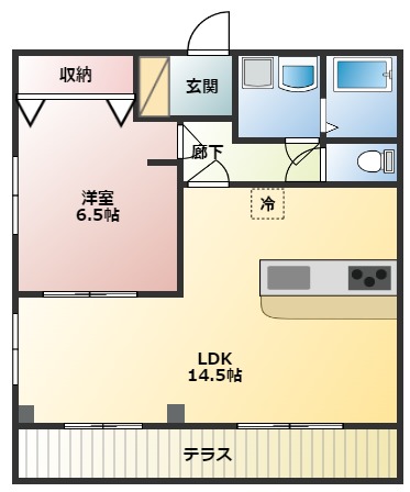 アイプレイス志木の間取り