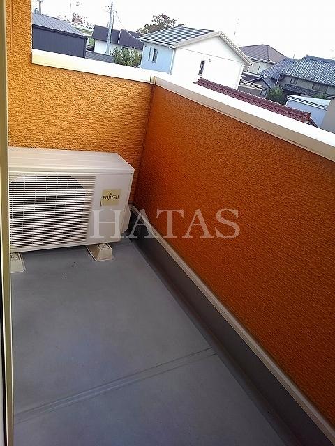 バルコニー　同物件別部屋です。