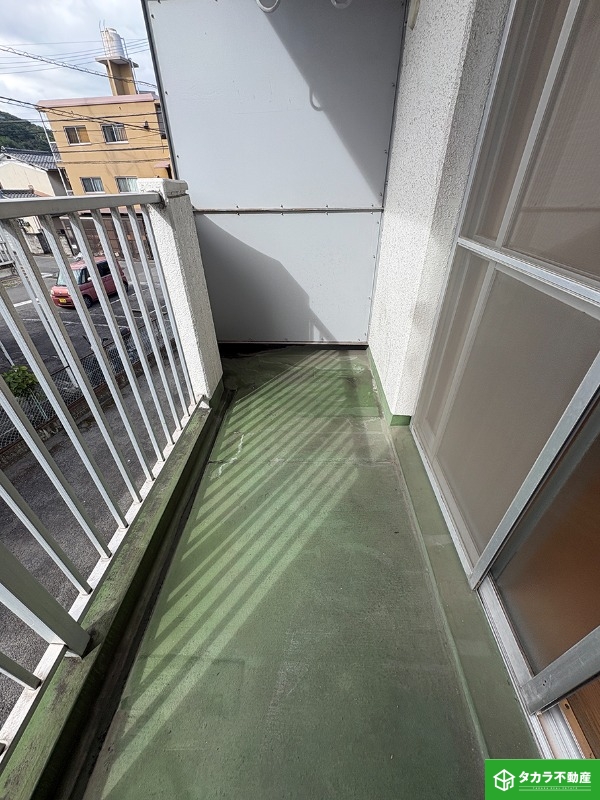 バルコニー　写真は２０２号