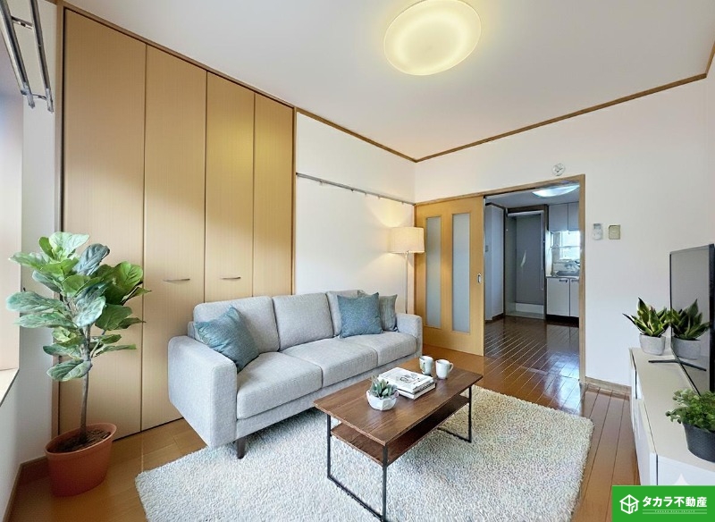 居室・リビング　写真は２０２号