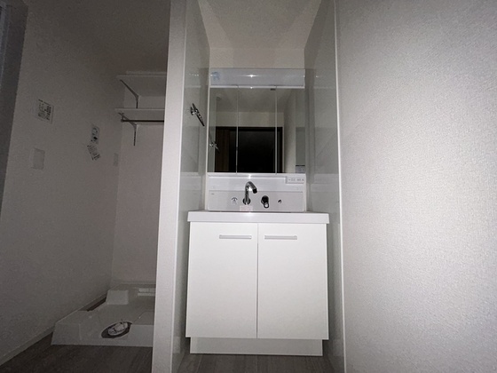 洗面設備　※別号室の写真です。