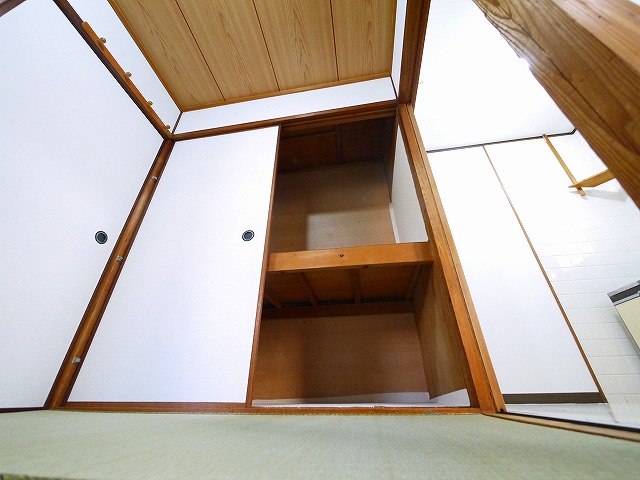 収納　大きなスペースがあり、収納には困りません