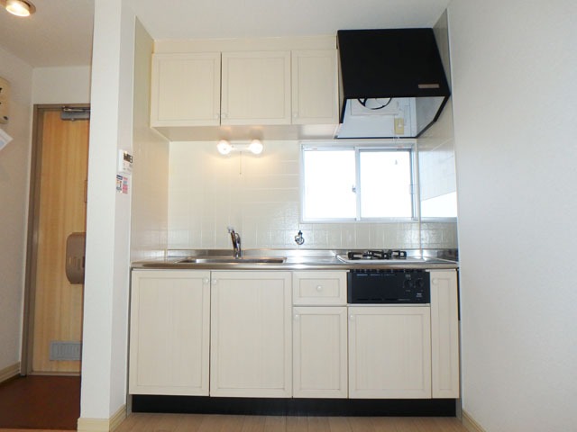 キッチン　２口コンロ付き！