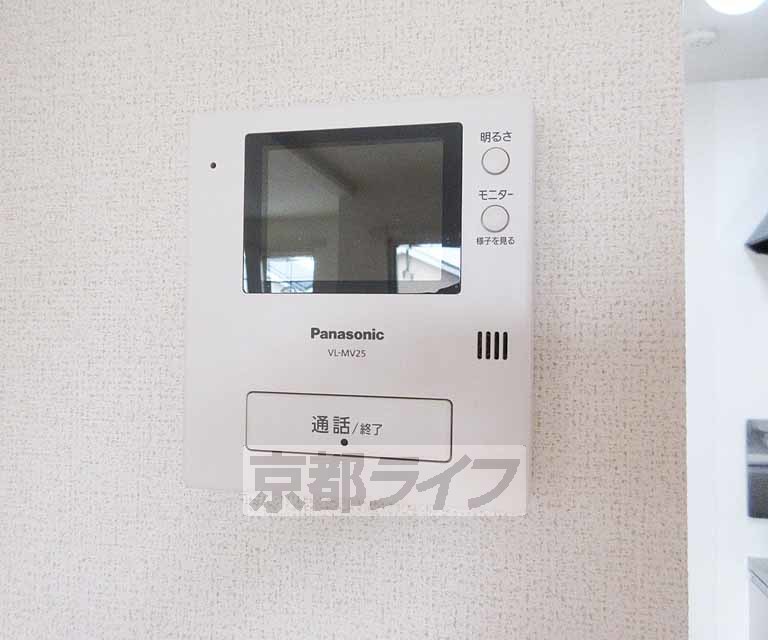 セキュリティ　カラーモニター