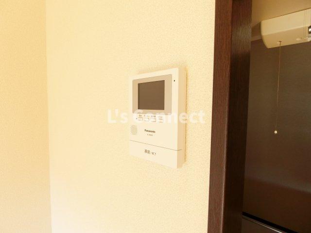 セキュリティ　突然の来客時もＴＶモニターホンでしっかり確認。