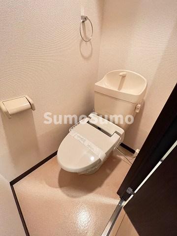 トイレ　ゆったりとした空間のトイレです