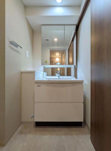 洗面設備　S-RESIDENCE松屋町asence　独立洗面台