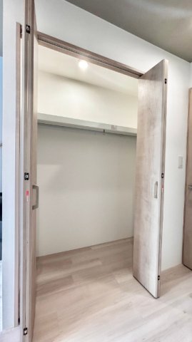 収納　専用の収納スペースです