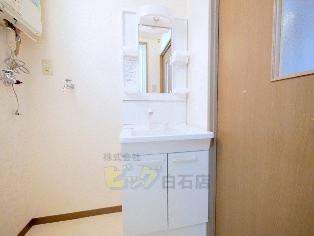 洗面設備　シャンプードレッサー完備しています♪