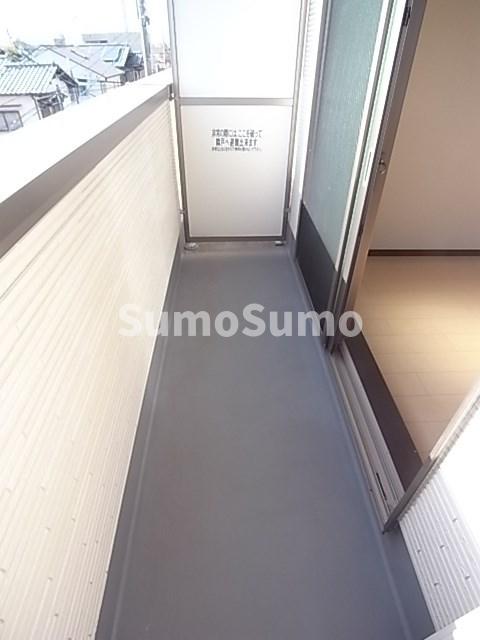 バルコニー　落ち着いた時間を過ごせるバルコニーです