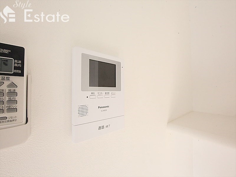 セキュリティ　モニター付きインターホン