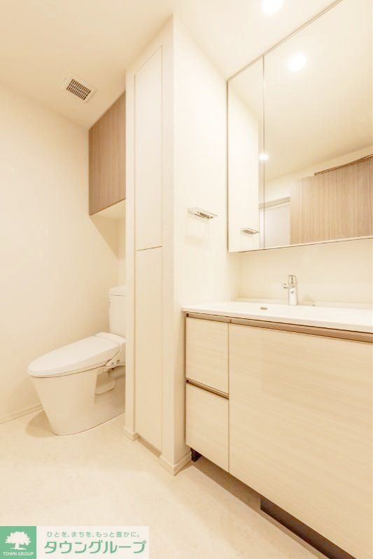 洗面設備　お問合せは(株)タウンハウジングレジデンス事業部【03-…