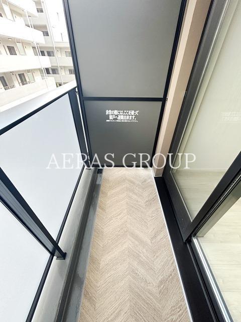 バルコニー　別部屋同仕様タイプ