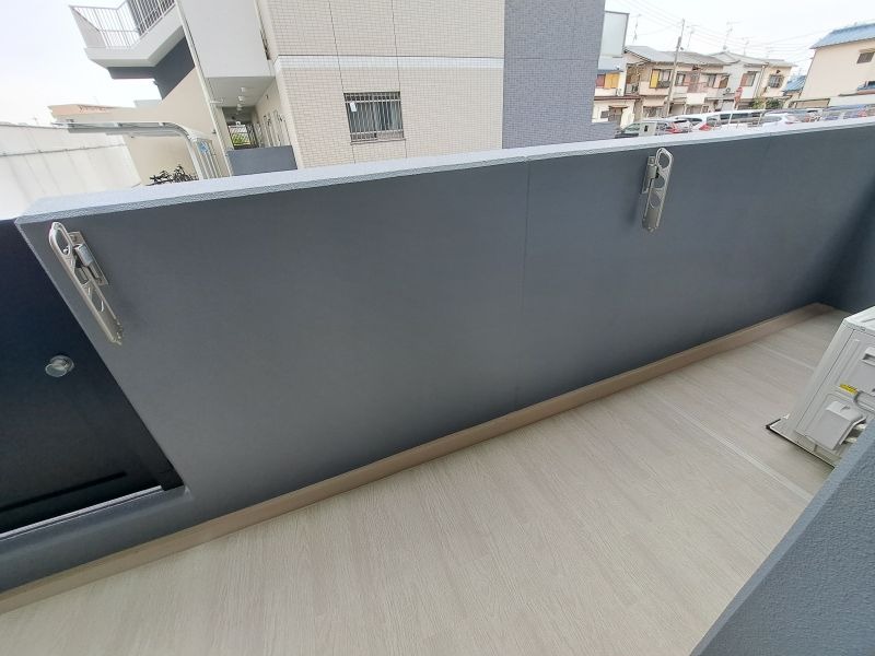 バルコニー　モデルルーム写真