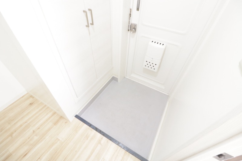 玄関　おかえり～♪