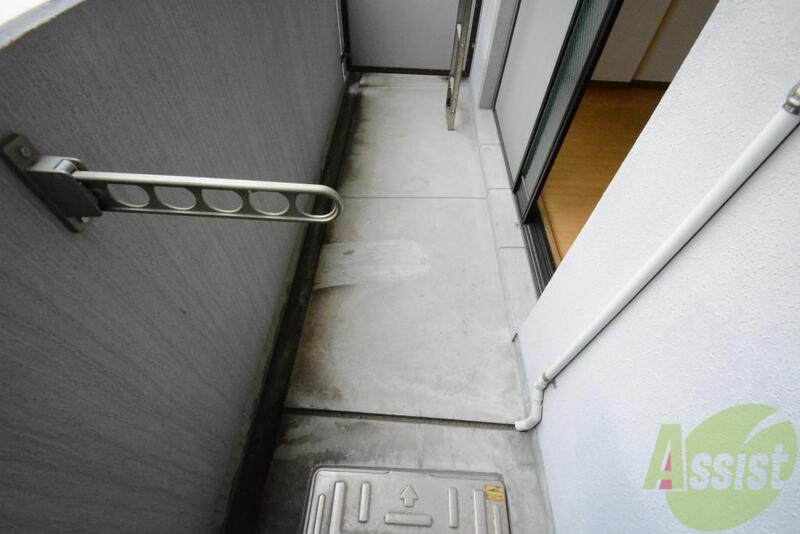 バルコニー　広々しています