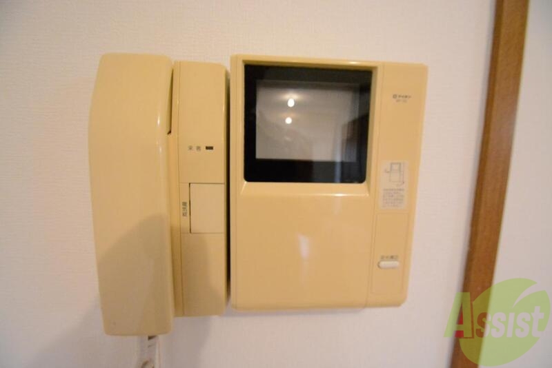 セキュリティ　モニター付きです