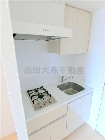 キッチン　2口ガスシステムキッチン