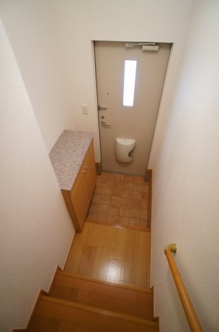 玄関　明るい玄関です