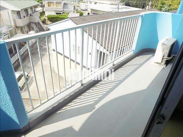 バルコニー　南向きのベランダです
