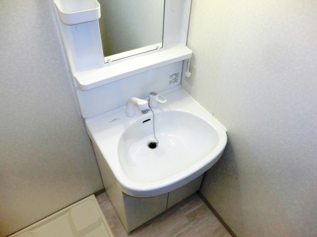 洗面設備　洗髪洗面化粧台付き♪