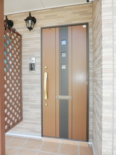 セキュリティ　カメラ付きのインターホンがあるので突然の来客も安心