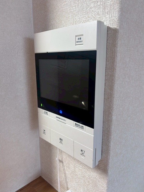 セキュリティ　急な来客時も安心ですね