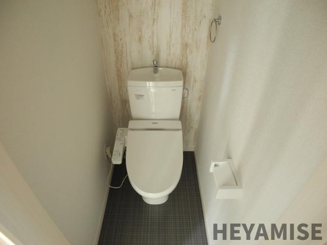 トイレ　同間取りモデルルームの写真です