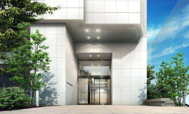 エントランス　分譲タイプです