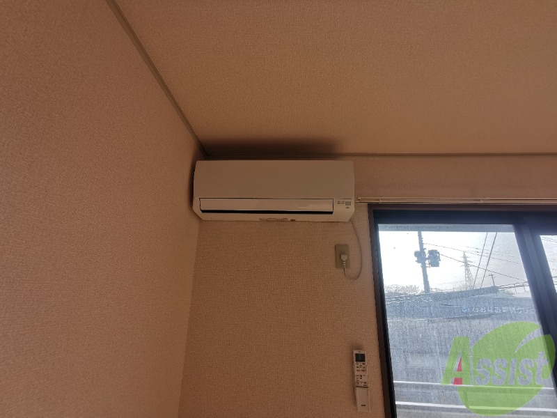 その他設備　エアコンです。各季節快適に過ごせそうです。