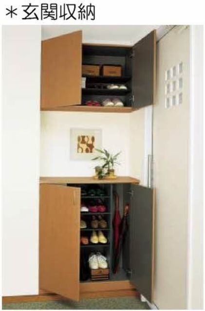 玄関　※参考画像小物などは付きません。