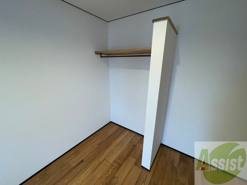 収納　寝室のクローゼットにたくさん収納出来ますね！