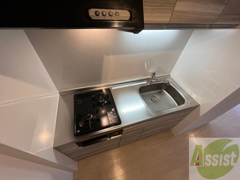 キッチン　システムキッチンなので、すぐお料理に使えます！