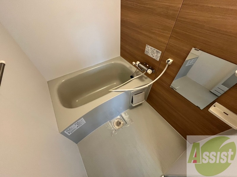 バス・シャワールーム　誰にでも使いやすい混合水栓です！便利ですね。