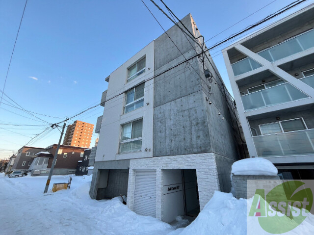 建物外観　札幌市東区北１７条東「ベルカーサＮ１７」