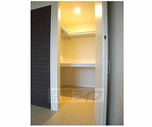 収納　憧れのウォークインクローゼット。