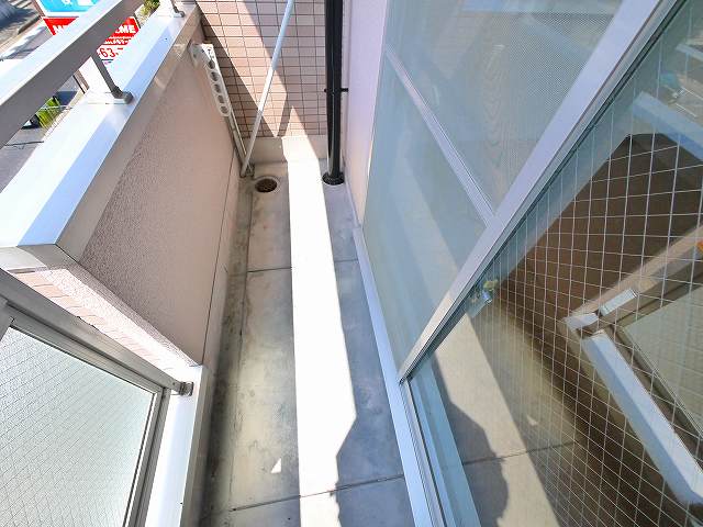 バルコニー　落ち着いた時間を過ごせるバルコニーです