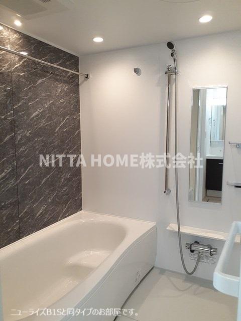 バス・シャワールーム　【完成イメージ図】一坪風呂も魅力的です☆彡