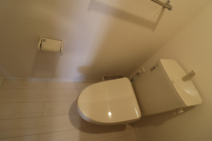 トイレ　トイレもきれいです