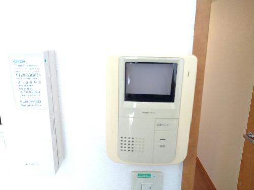 セキュリティ　モニターホン設置