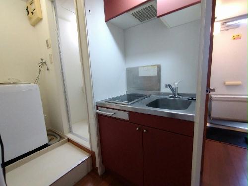 キッチン　シングルレバー設置