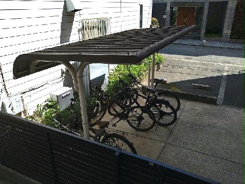 その他共有部分　駐輪場　自転車＆原付のみ駐輪可