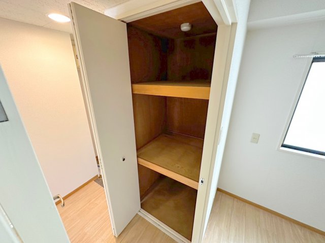 収納　しっかり収納スペースも確保。使いやすいお部屋です。