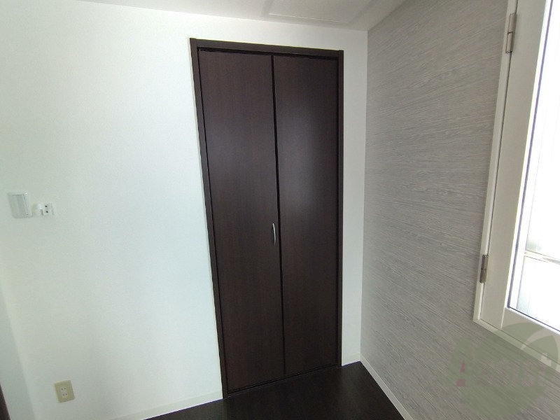 収納　クローゼット。荷物がたくさんあっても問題ないですね。