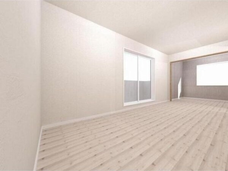 居室・リビング　建築中のためＣＧ画像です。