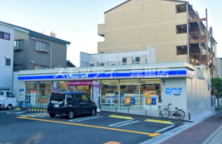 コンビニ　ローソン 南住吉二丁目店（コンビニ）まで383m